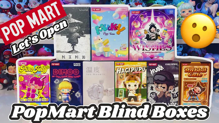 RANDOM POPMART BLIND BOXES! *♡* DIMOO, HIRONO, PINO JELLY AND MORE!