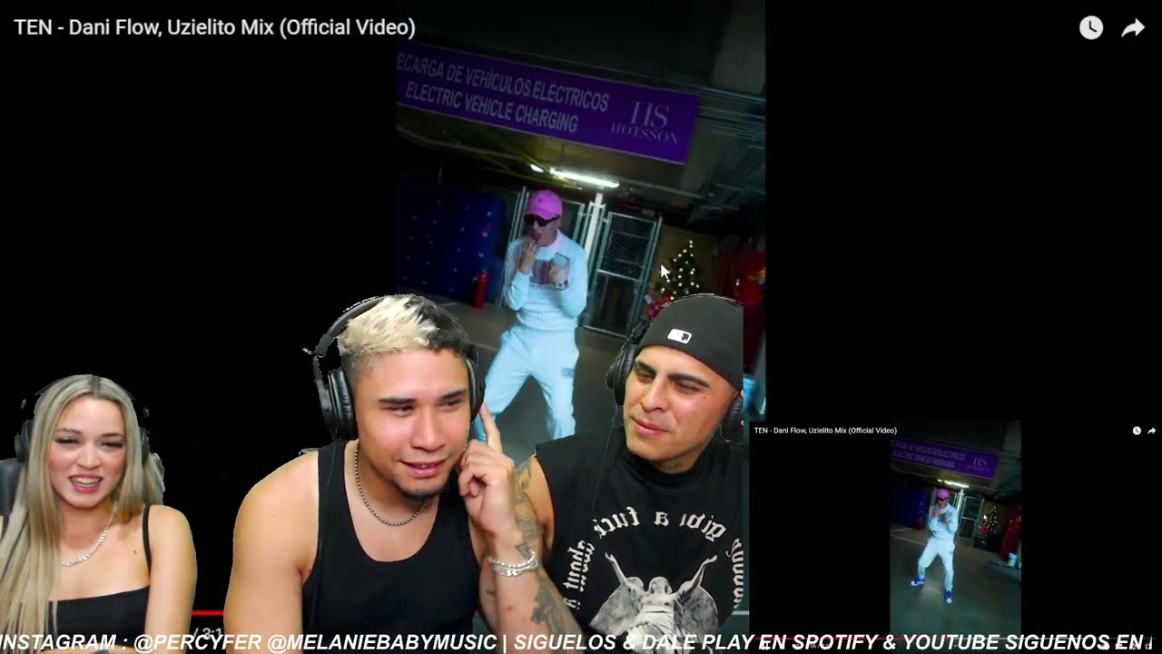 TEN - Dani Flow, Uzielito Mix (Official Video) || REACCIÓN / OPINIÓN