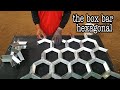 Cara membuat hexagonal dari besi hollow|| kreasi hexagonal besi hollow