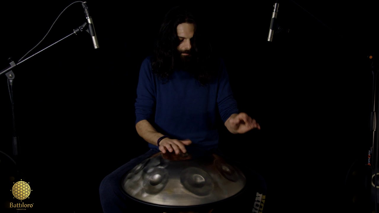 BATTILORO HANDPAN: D celtic minor 432 hz - Arianrhod - Genesio Antoniello
