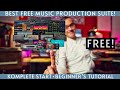 Best free music production suite! Komplete Start basic tutorial 2021.