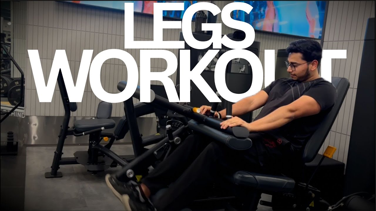 Legs Workout builds Tough mindset 💀💀