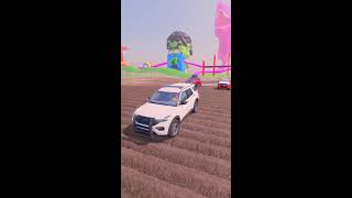 TRANSPORTING AND PARKING POLICE CARS, AUDI, JEEP, DACIA, FORD, COLORFUL VEHICLES ON MAN TRUCKS. FS22