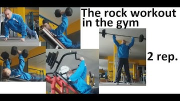 How i raise the bar(The rock), Lifting 18