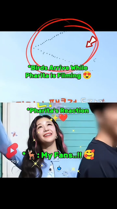 Even Nature Loves Pharita. 🥰❤️#babymonster #pharita #baemon #fyp viral #shorts