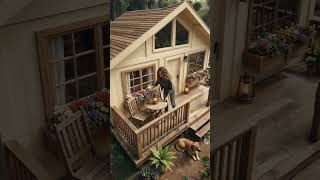 Emma Turns Lily’s Porch Into THIS! 😍🏡🪵