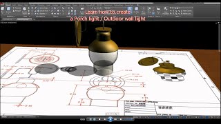 Learn how to create a Wall Lamp/Porch Light in Autocad by AC 3DCad 456 views 11 months ago 25 minutes