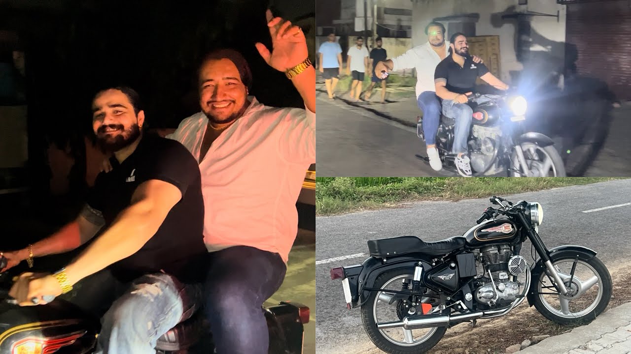 Raat 10 bje utha diya puraa karnal bullet ke mare patakee 😱😱 ( bullet vlogs ) 👌🏻💥