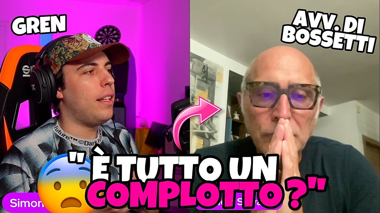 DISCUSSIONE CON L'AVVOCATO DI BOSSETTI DOPO L'INTERVISTA A BELVE!!🔥🎪