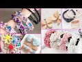 طريقة عمل توك للشعر  بكل سهولة فى المنزل🎀 مشروع مربح جدا من البيت🎀 HOW TO MAKE HAIR BANDS🎀