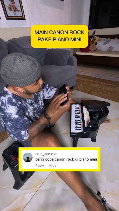 Canon Rock Pake Piano Mini