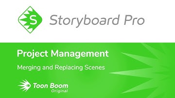 Merging and Replacing Scenes in Storyboard Pro