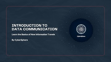 Data Communication Explained | Networking Basics Series | Learn Computer Networks Easily