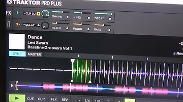 Traktor Pro Plus Pattern Player automation on FX Knob 1 (Pattern Selector)
