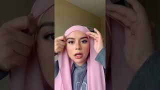 matching hijab and undercap hack PART ONE #hijabhack #hijabtutorial #hijabstyle #modestfashion