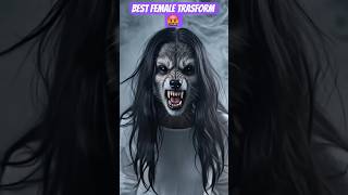Female werewolf transformation | Werewolf transformation ai|werewolf transformation#shorts#wolf#yt