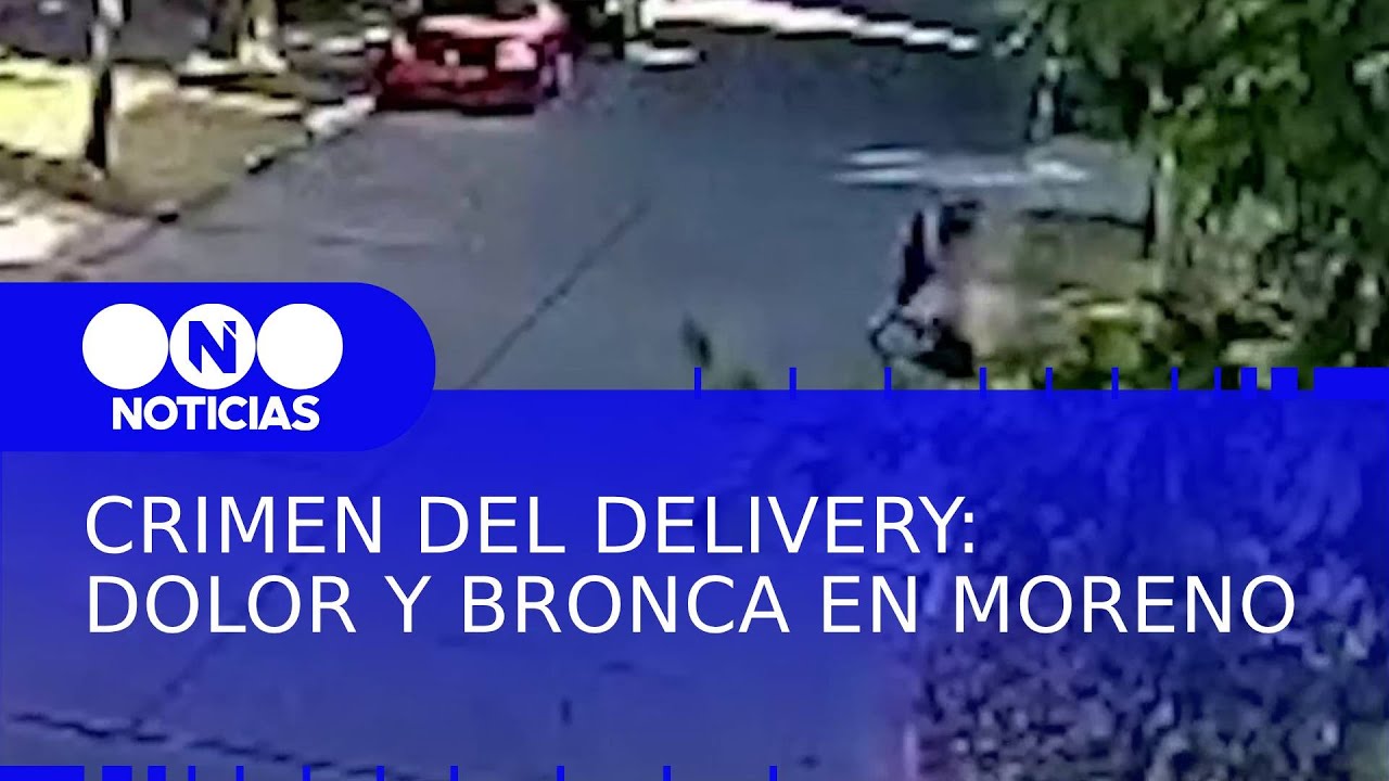 DOLOR y BRONCA en Moreno por el CRIMEN de un DELIVERY - Telefe Noticias ...