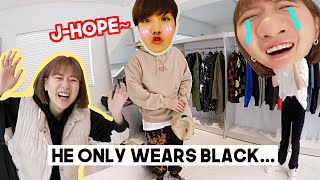 I Style My Guy Friend Into BTS ‘J-Hope’ Style (He needs a girlfriend lol) | Q2HAN