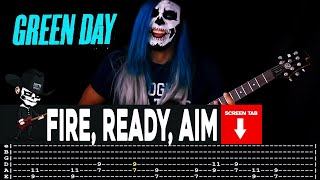 【GREEN DAY】[ Fire, Ready, Aim ] cover by Masuka | LESSON | GUITAR TAB