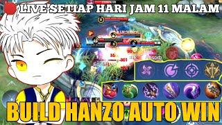 TEORI HANZO LAWAN META CIKI META - BUILD HANZO TERSAKIT 2024 - MOBILE LEGENDS BANG BANG