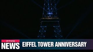 Paris celebrates 130 year anniversary of Eiffel Tower with laser light show screenshot 4
