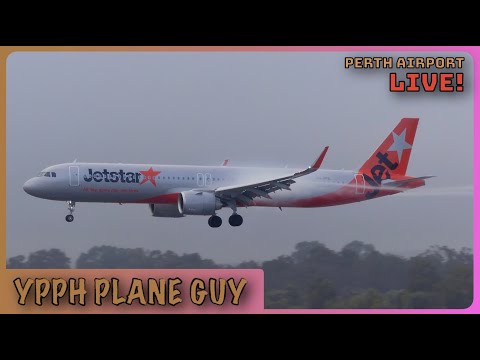 馃敶馃帴鉁堬笍 PERTH PLANE SPOTTING LIVE @ YPPH! W/ YPG + JACOB + ATC