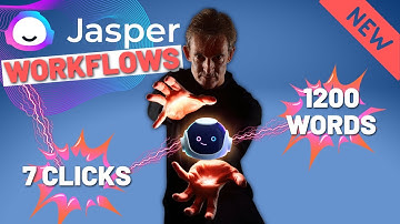 Jasper AI Workflows: NEW and EASY way to Write 1000+ Words