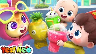 Juice Truck Song | Learn Fruits with Neo | Kids Songs & Cartoons | Starhat Neo | Yes! Neo