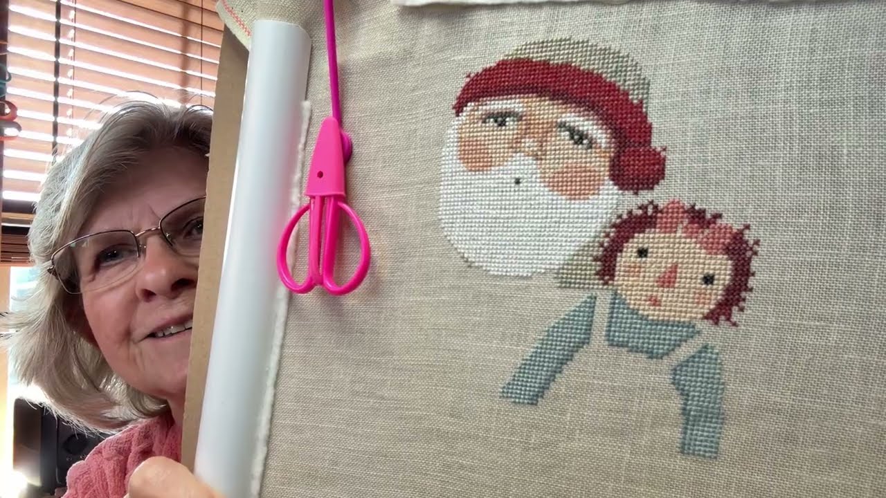 Flosstube 46 ..Два новых начала ... В процессе работы... anysantasal...