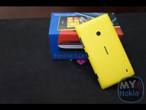 How to Remove Back Cover on Lumia 520 and Insert Battery, Sim card & Micro-SD card