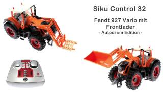 Siku Control 32 Fendt 927 Vario mit Frontlader Autodrom Edition in Kommunal Orange