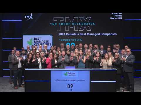 Canada’s Best Managed Companies Opens the Market Tuesday, May 14, 2024