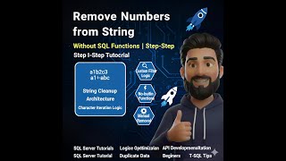 Remove Numbers from String Without SQL Functions | Step-by-Step Content
