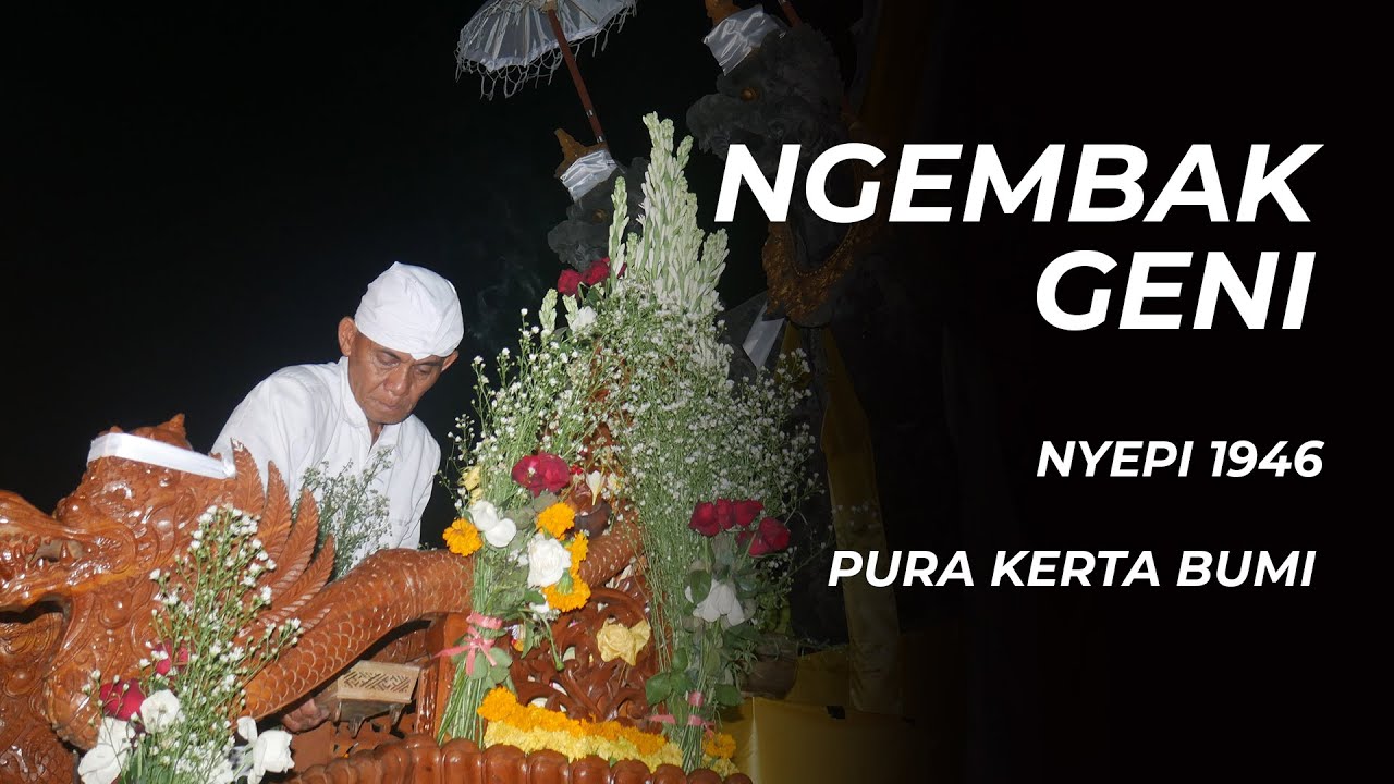 NGEMBAK GENI - NYEPI 1946 - PURA KERTA BUMI-GRESIK, 12 MARET 2024