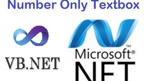 Number Only Textbox in VB.NET - Easy tutorial for beginners