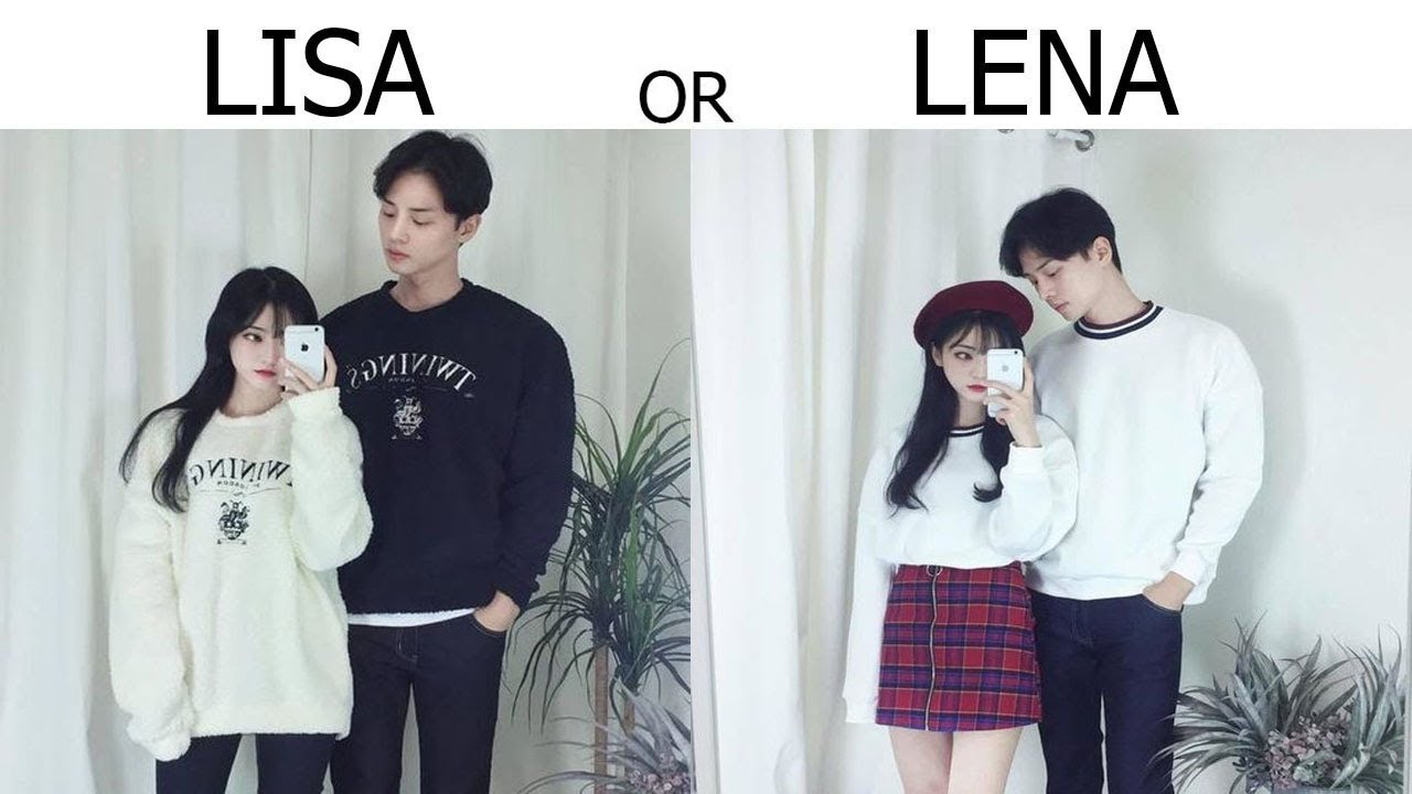 LISA OR LENA💖 Couple outfits