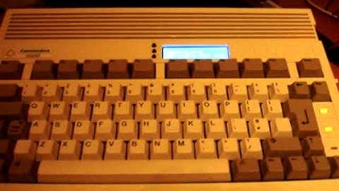 My A600 running Kickstart 1.3 + Game via HxC SD Floppy Emulator