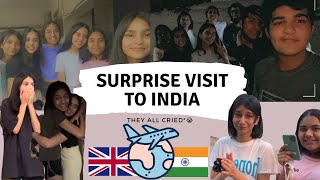 Surprise visit to India