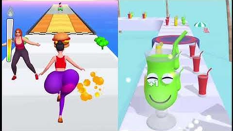 New::Juice Run VS Twerk Race  - All Levels Gameplay Android,ios  BEST GAME FOR 2023