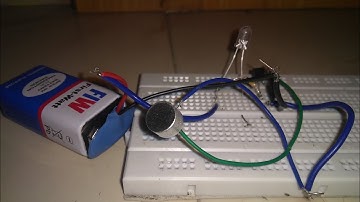 how to make music reactive Lights//#bc547 //microphone sensor//beginner electronics projects