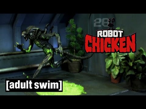 Komedija Alien Slapstick | Robot Chicken | Plavanje za odrasle