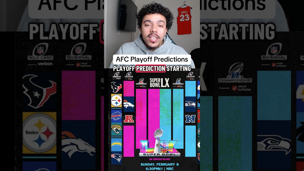 AFC Playoff Predictions 😱 
