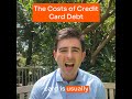 The Costs of Credit Card Debt