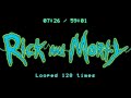1 hour of Rick and Morty theme (Perfect looped 128 times)