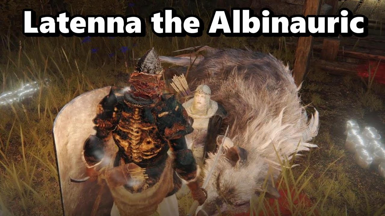Where to Find Latenna the Albinauric - Elden Ring (Full Lakeside Crystal Cave Location Walkthrough)