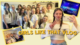 Girls Like That Performance Day Vlog! #performance #acting #behindthescene of Girls Like That