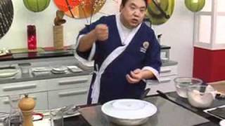 Cocina oriental: Pizza de sushi con atún