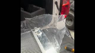 Quick 17 Silverado radiator job
