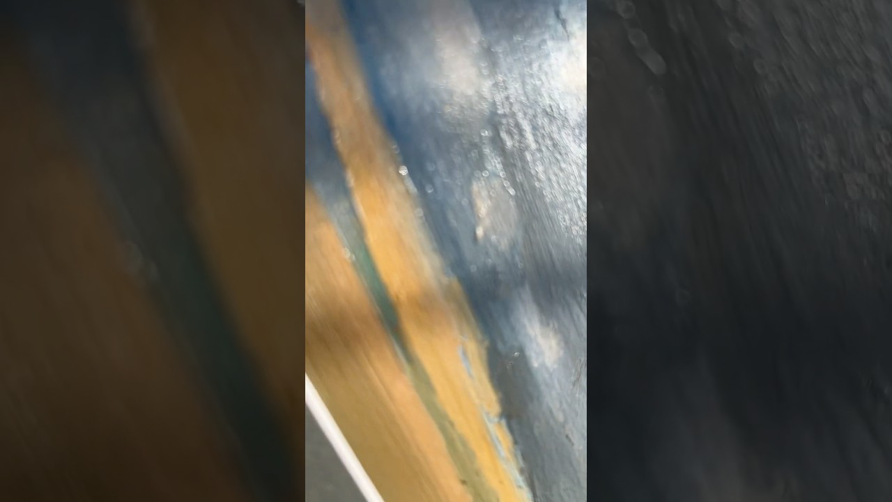 Only in winter sunset is above Léman. La Croix. 10x19cm 