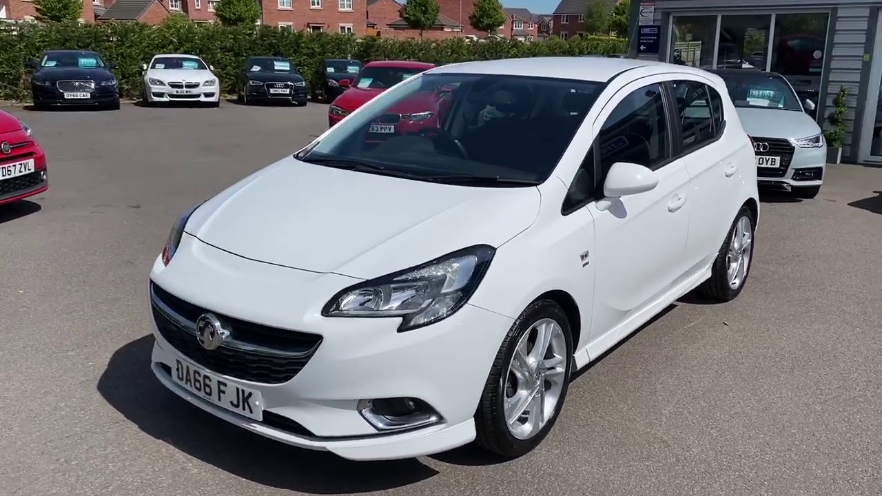 2016 '66' VAUXHALL CORSA 1.4i ECOFLEX SRI VX LINE - YouTube